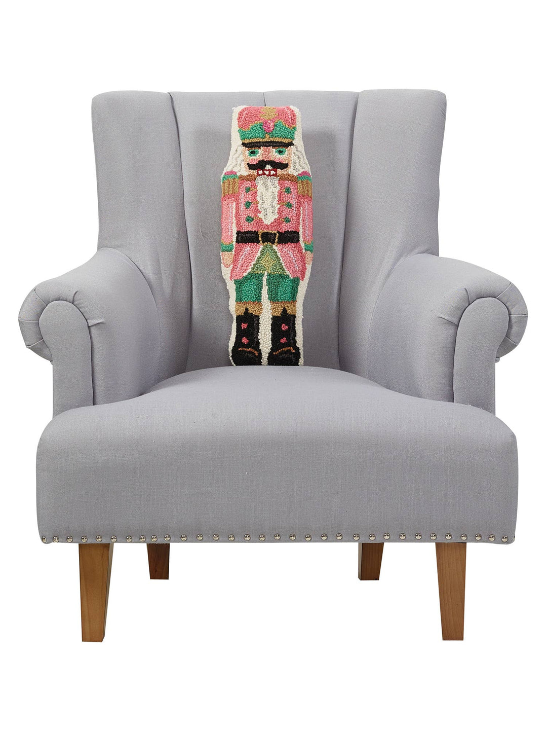 Pink Nutcracker Hook Cushion