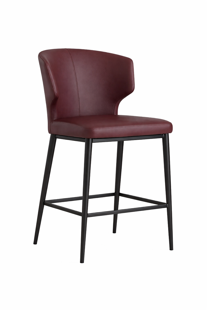 The Gather Stool with Metal Base