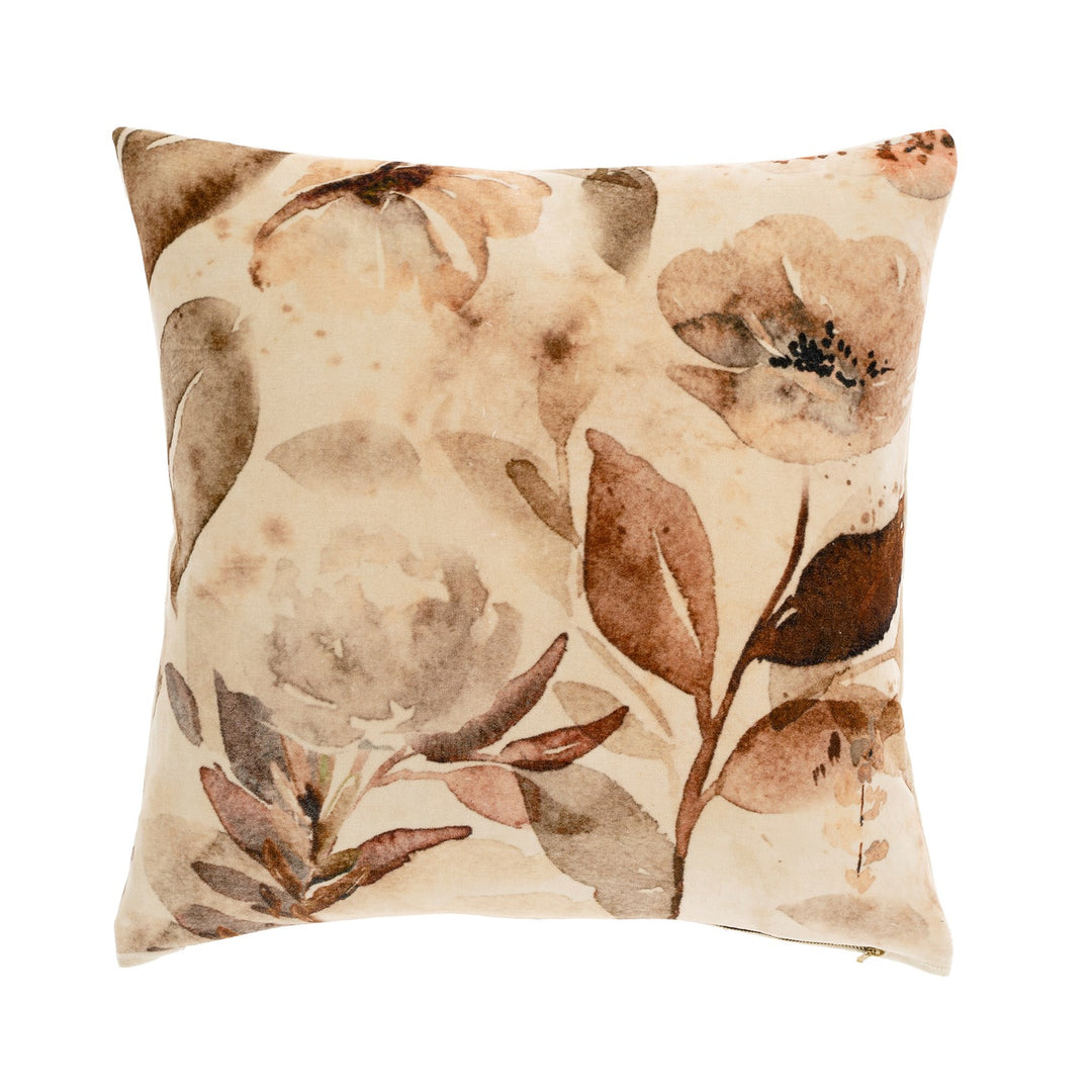 Velvet Botania Cushion 20x20