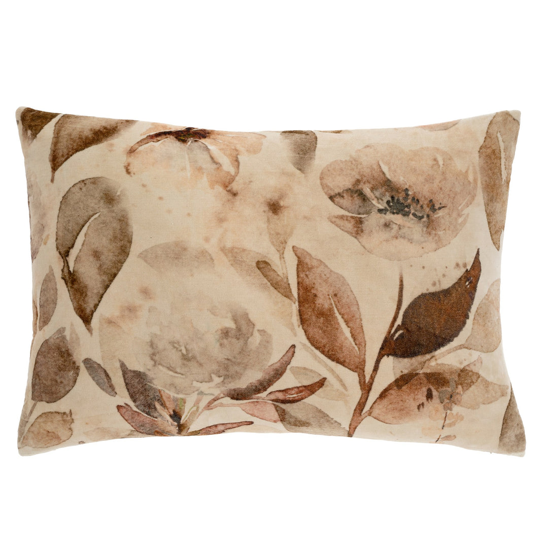 Velvet Botania Cushion 16x24