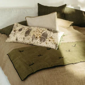 Linen French Mattress - Forest