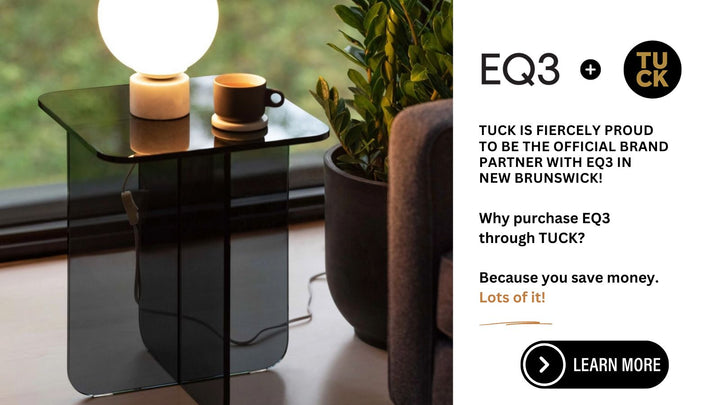 Purchase your EQ3 End Tables through Tuck & Save Money!