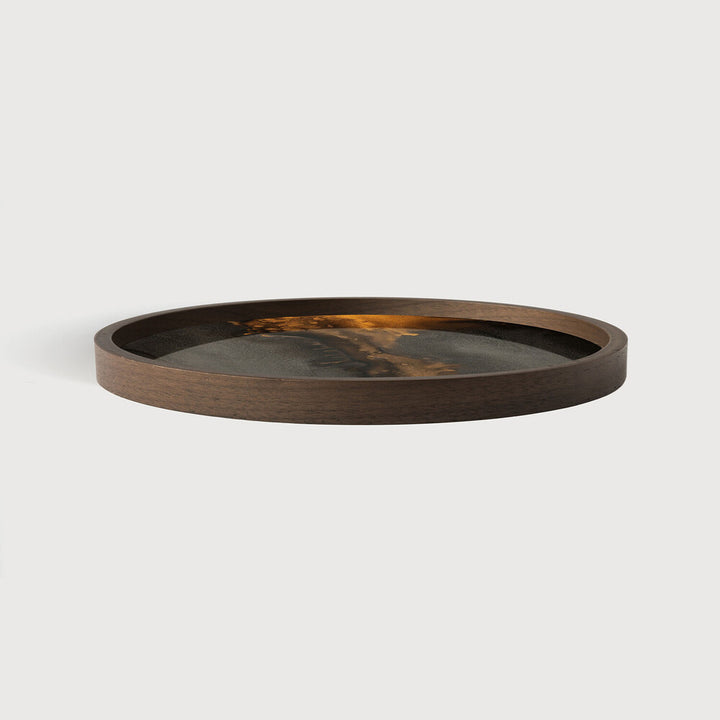 Organic valet tray bronze