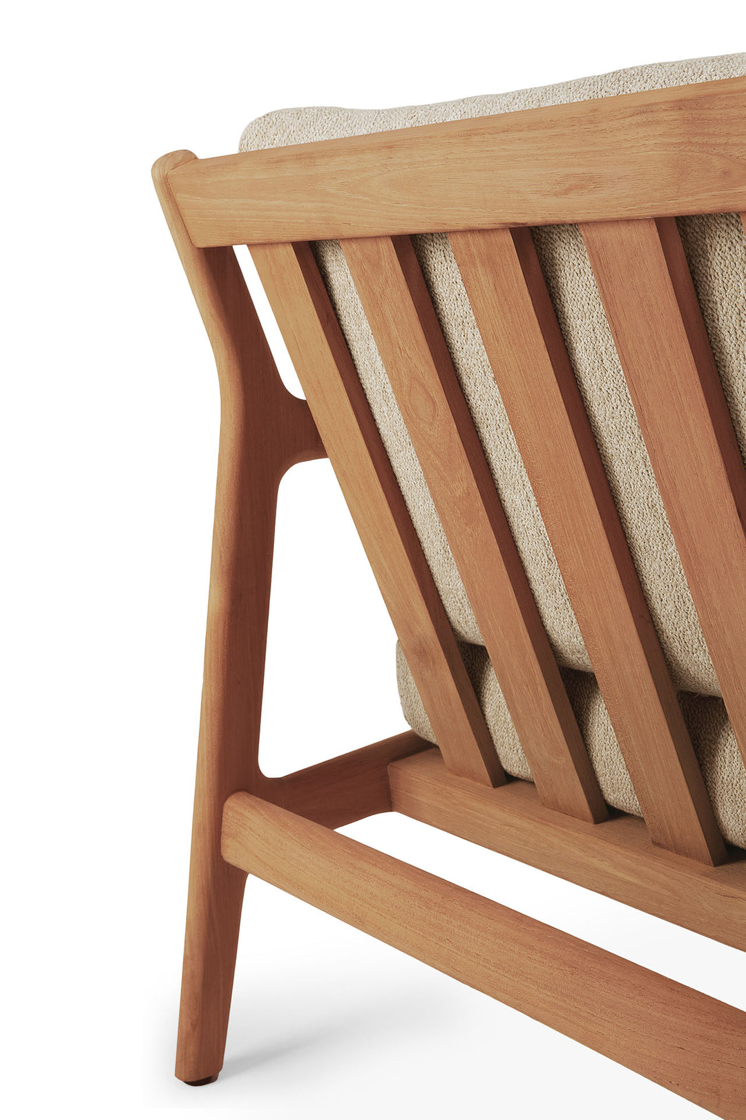 Jack Outdoor Lounge Chair With Natural Textile