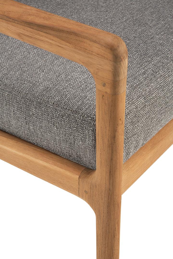 Jack Outdoor Lounge Chair With Mocha Textile