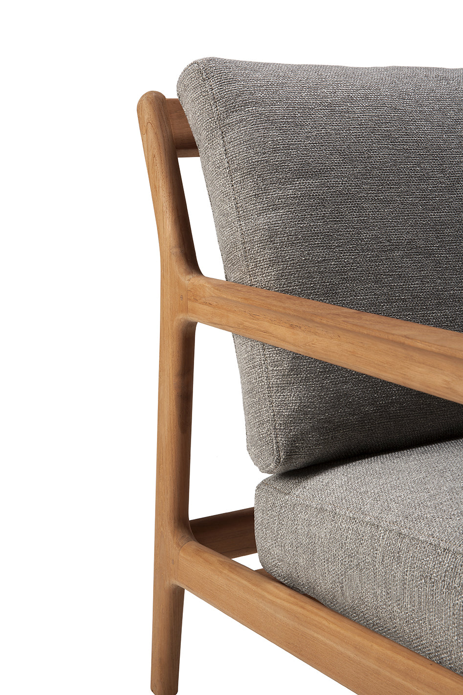 Jack Outdoor Lounge Chair With Mocha Textile