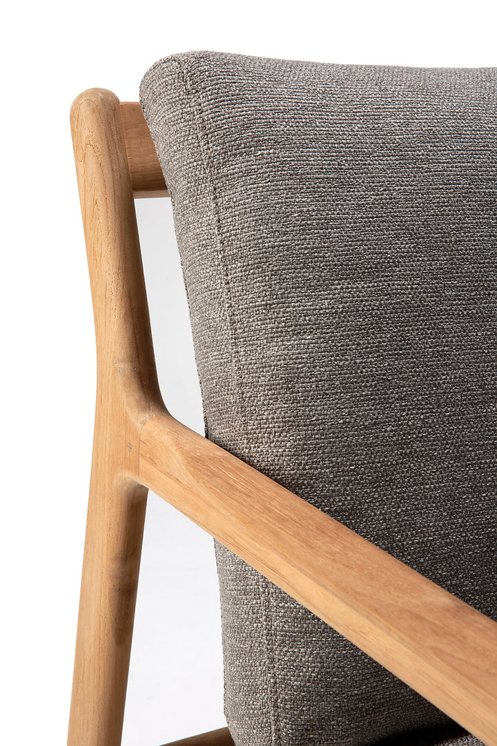 Jack Outdoor Lounge Chair With Mocha Textile