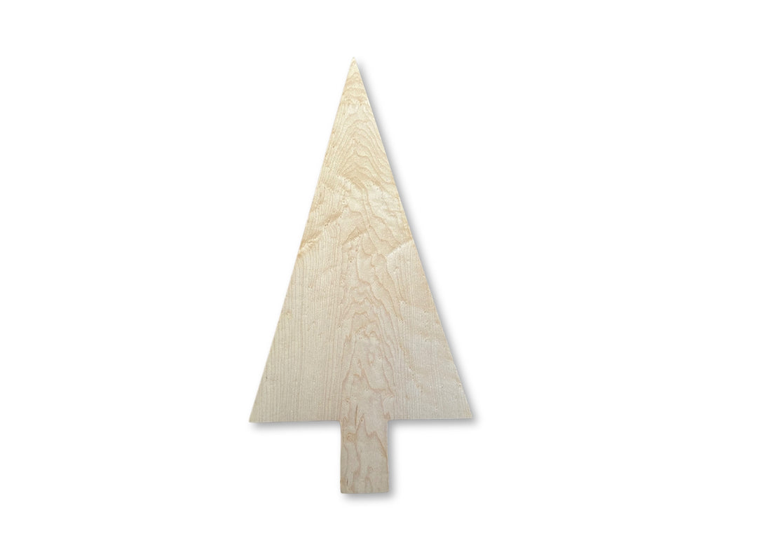 Tree Serving Board, Birdseye Wood