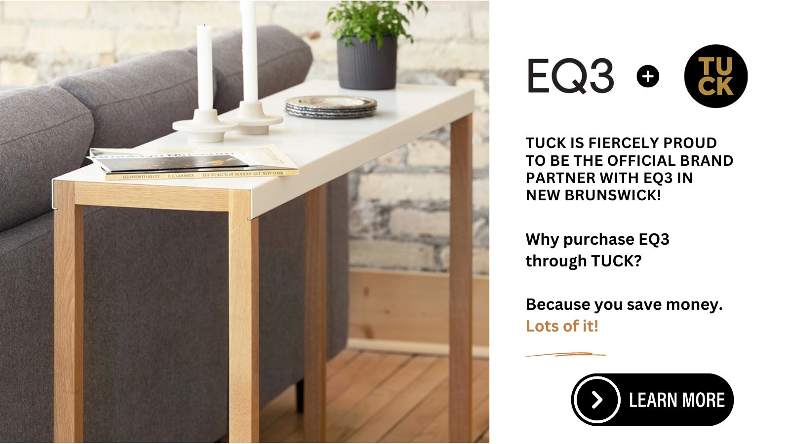 Purchase your EQ3 Console through Tuck & Save Money!