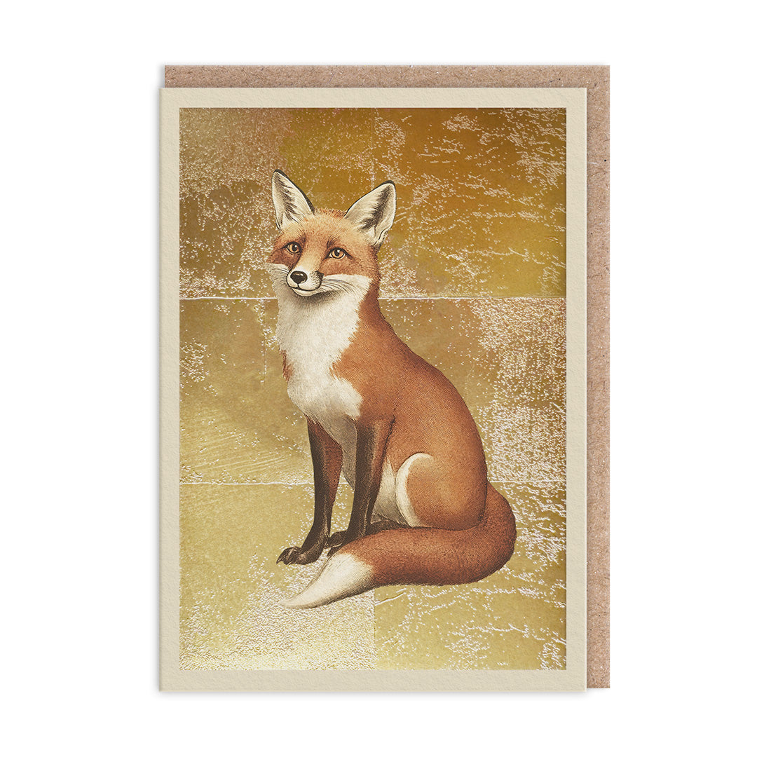 Fox Greeting Card