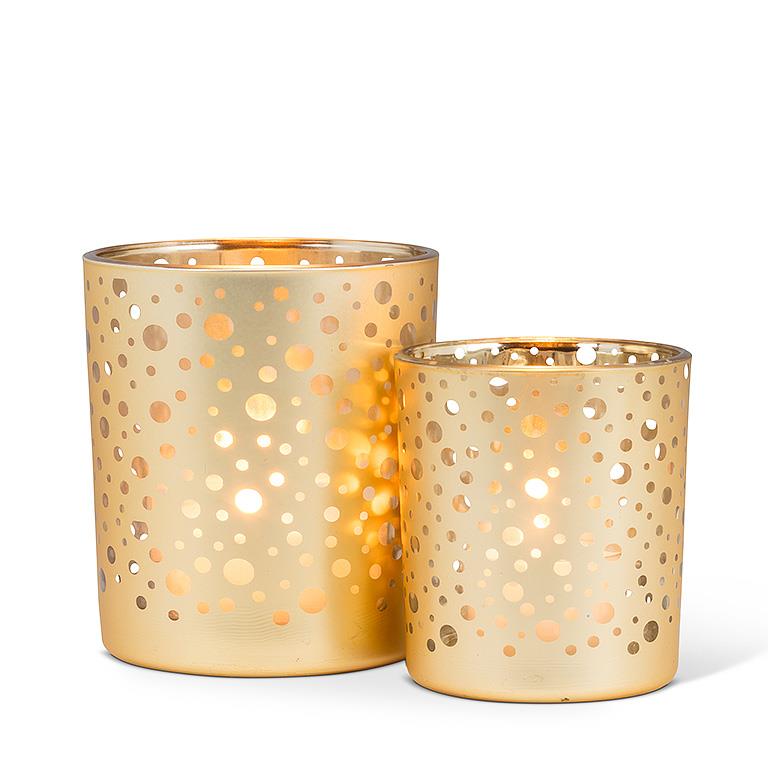 Large Dotted Tealight