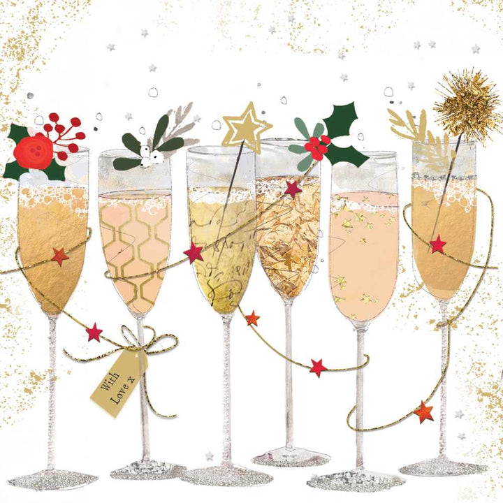 New Year! Beverage Napkins