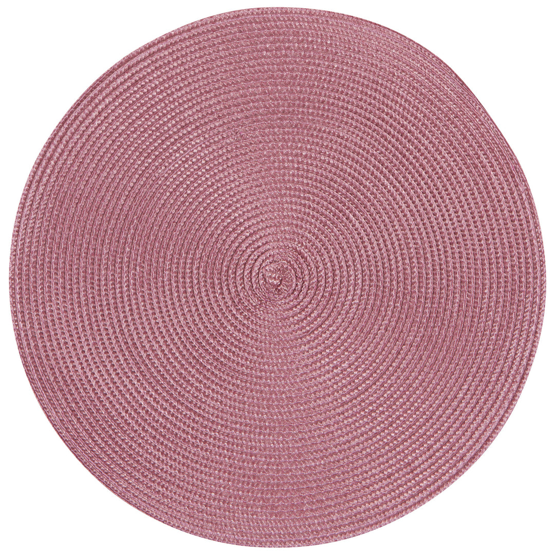 Mauve Round Placemat