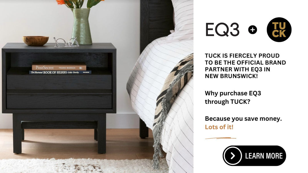 Purchase your EQ3 nightstands through Tuck & Save Money!