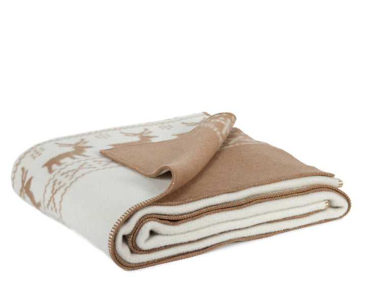 Reindeer Wool Blanket