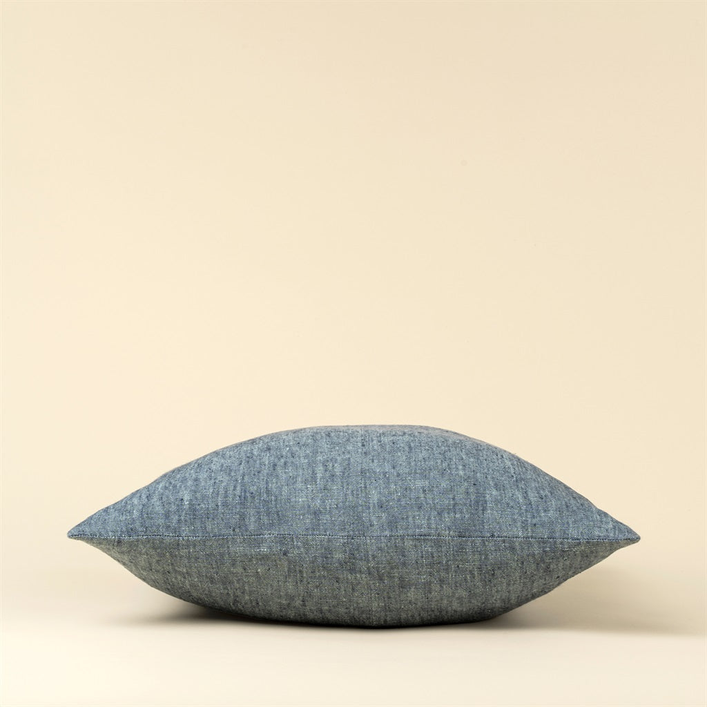 Chambray Denim Cushion 20x20