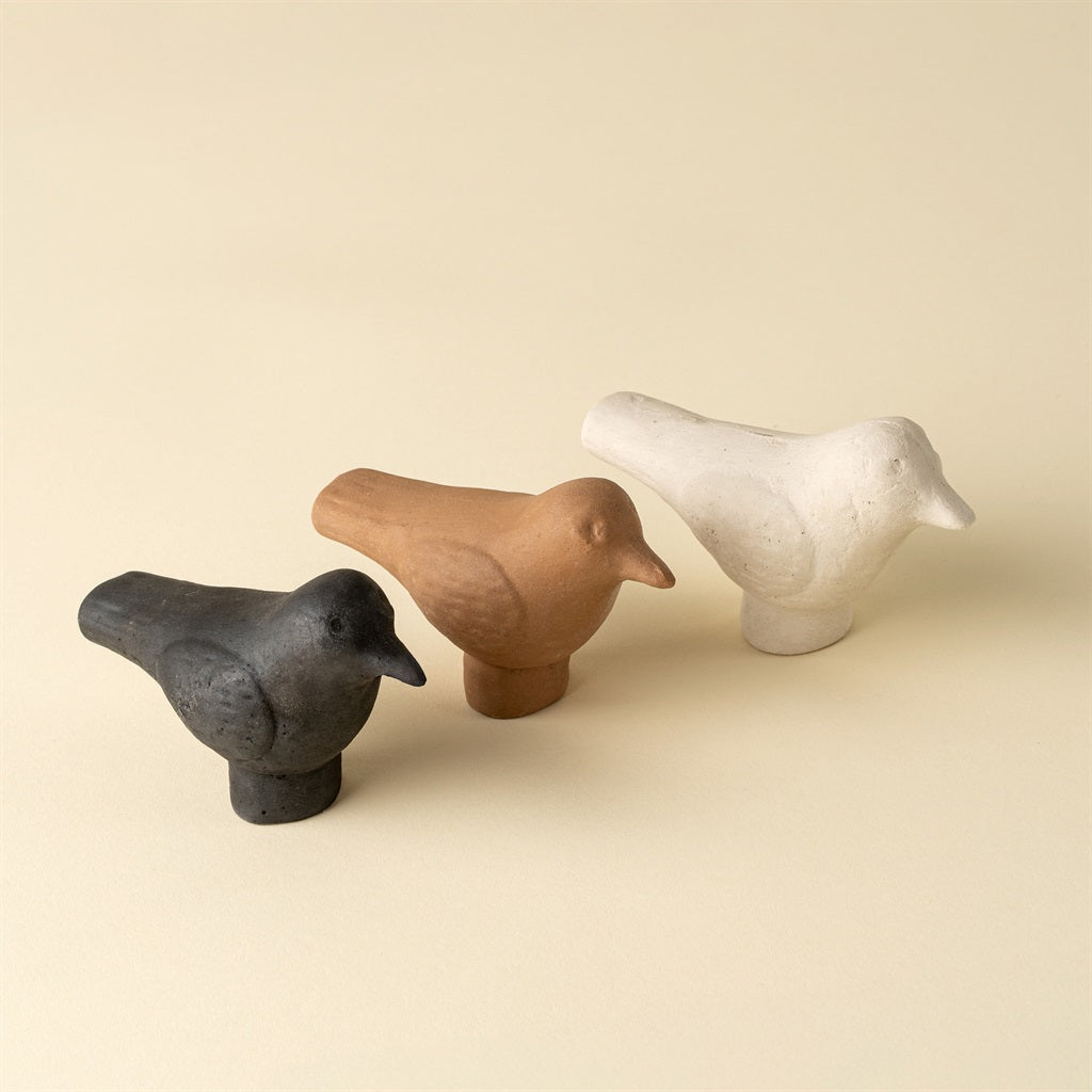 Paper Mache Bird Statuette