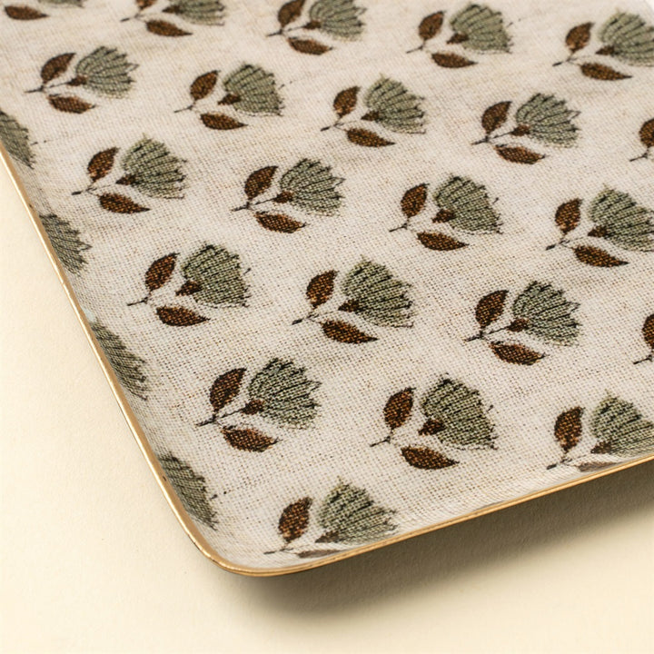 Monisha Enameled Tray, Large