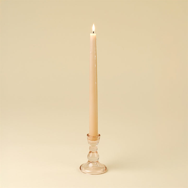 Callista Candleholder, Blush