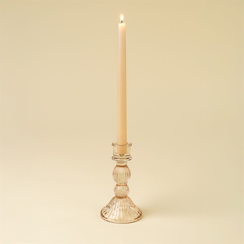Callista Candleholder, Blush