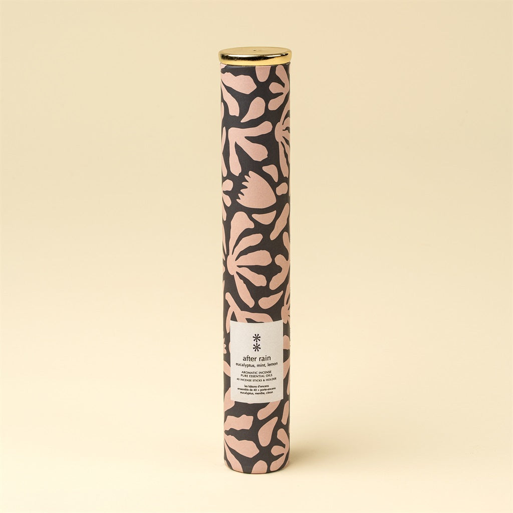 After Rain Incense Sticks + Holder