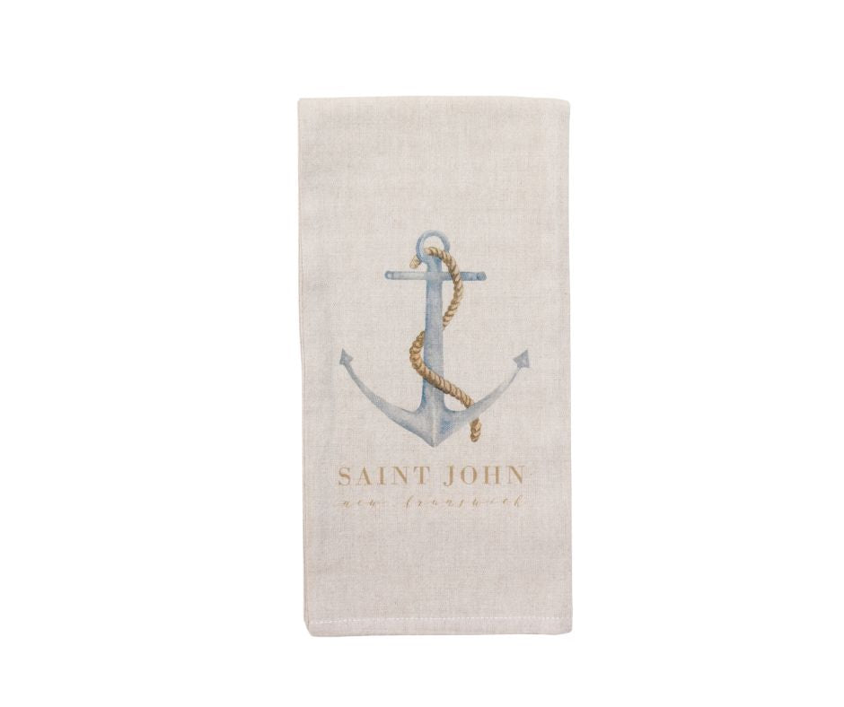 Saint John NB Tea Towel