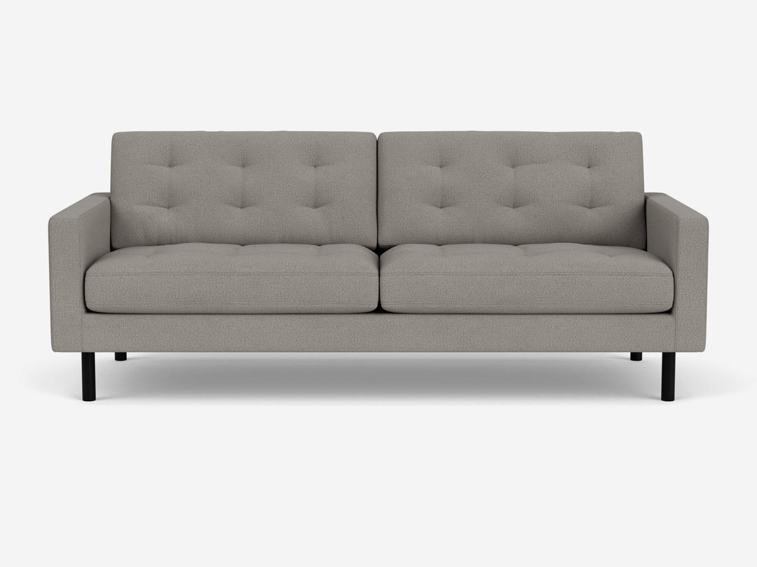 Joan Sofa in Panama Grey Fabric