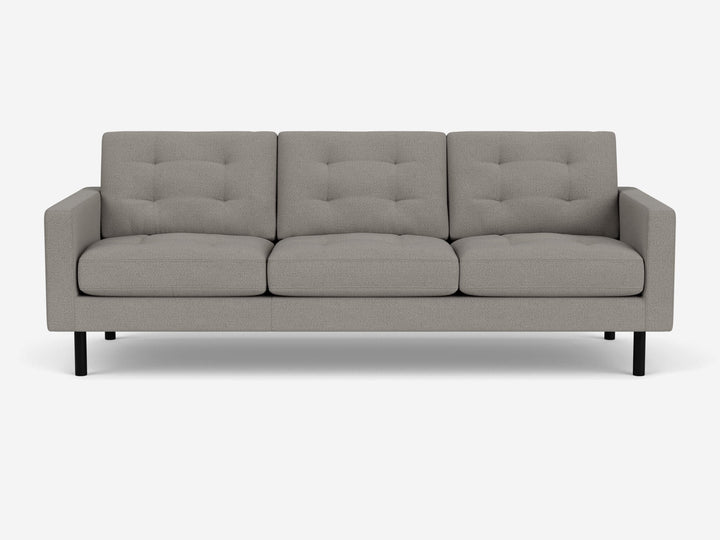 Joan Sofa in Panama Grey Fabric