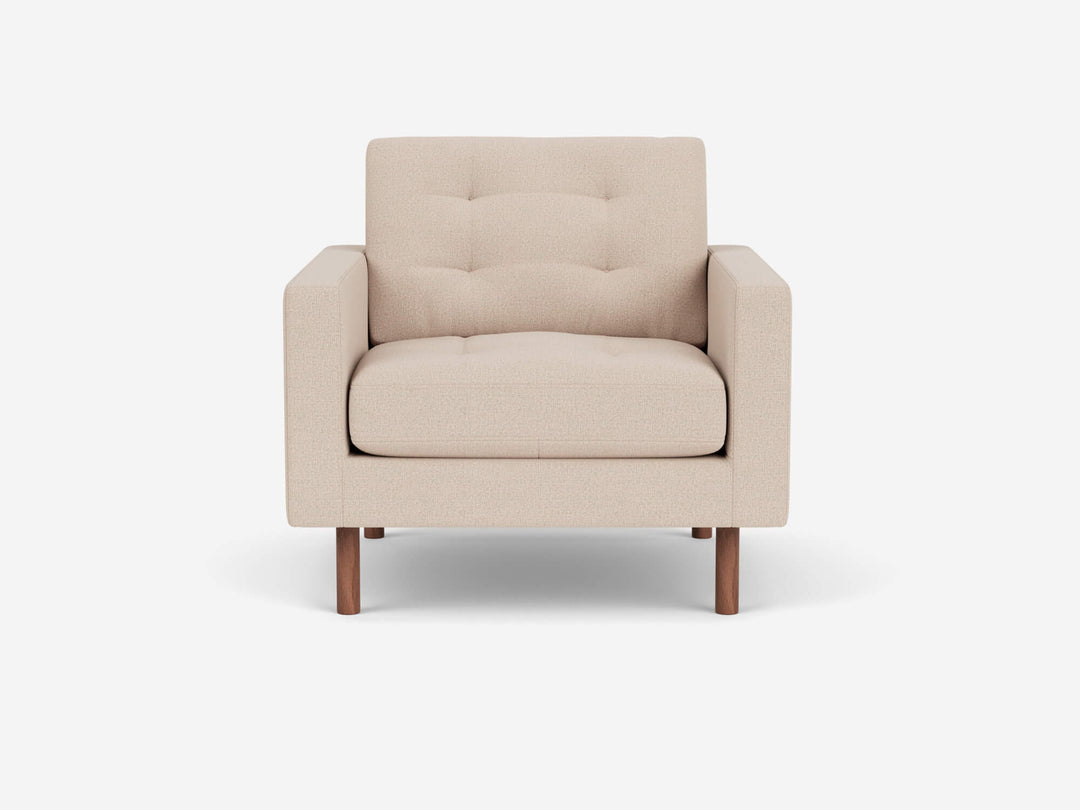 Joan Chair in Panama Natural Fabric
