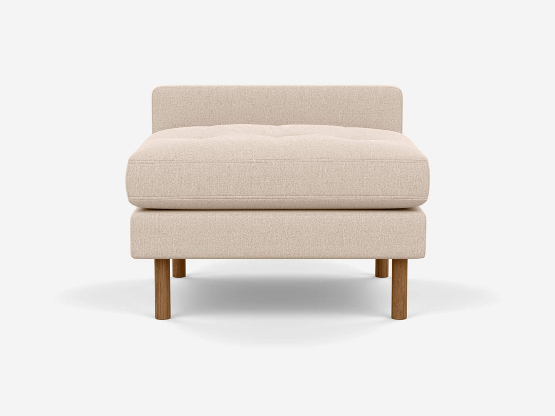 Joan Extended Seat in Panama Natural Fabric