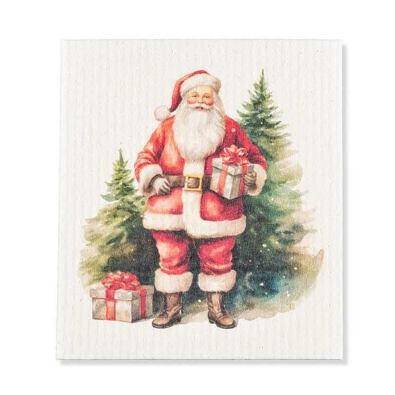 Santa Dishcloth