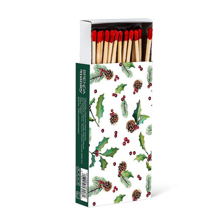 Pinecone & Holly Matches
