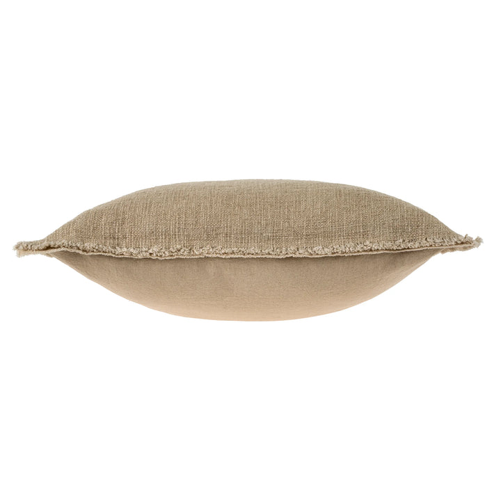 Selena Linen Cushion, Beige