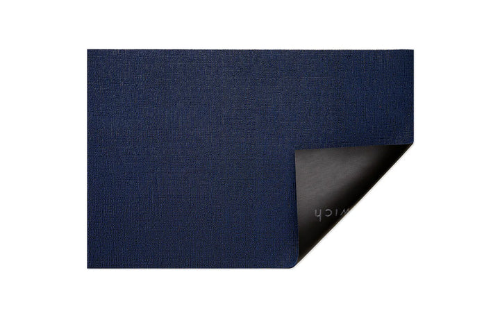 24"x36" Solid Shag Mat Indigo by Chilewich