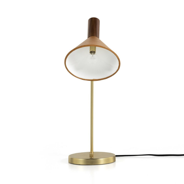 Cullen Task Lamp - Natural Walnut