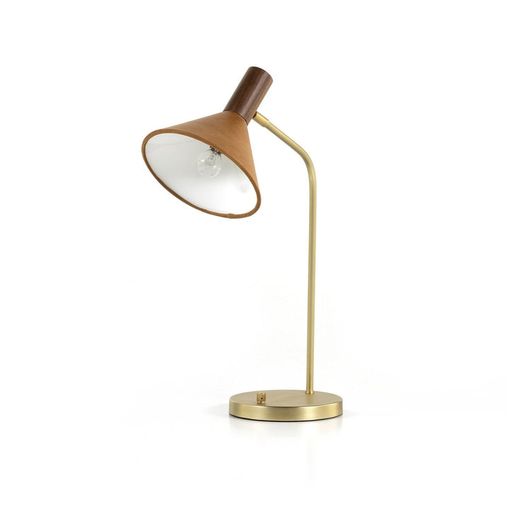 Cullen Task Lamp - Natural Walnut