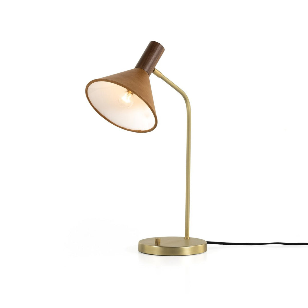 Cullen Task Lamp - Natural Walnut