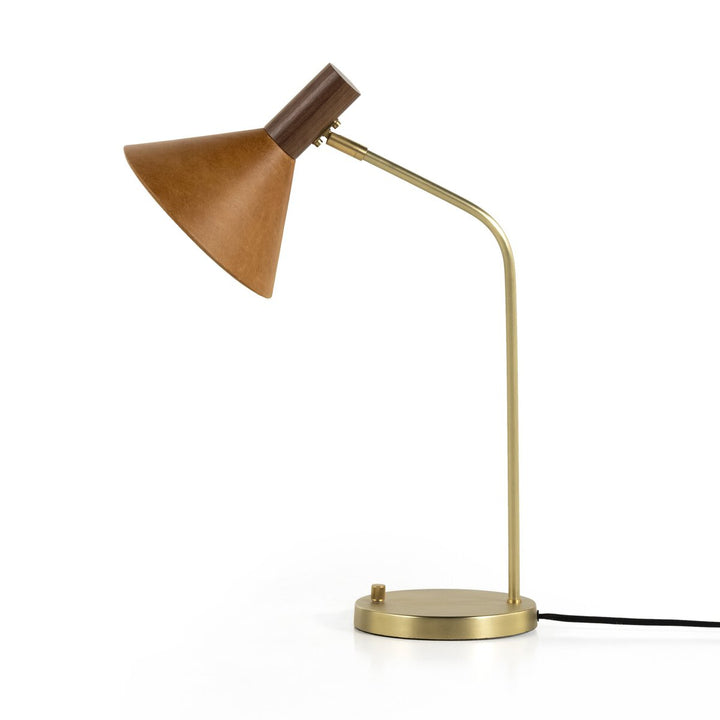 Cullen Task Lamp - Natural Walnut