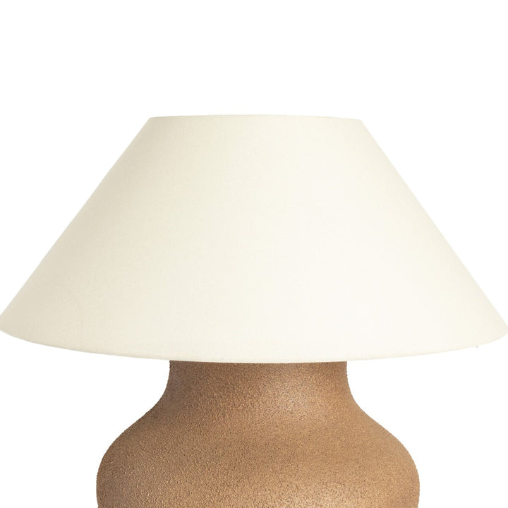 Four Hands Parma Ceramic Table Lamp Top Close Up