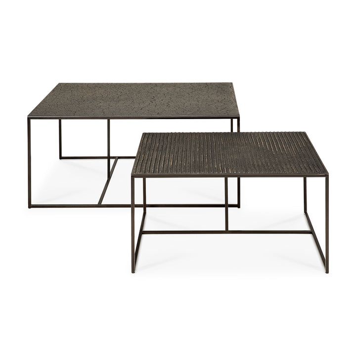 Pentagon Nesting Coffee Table Set