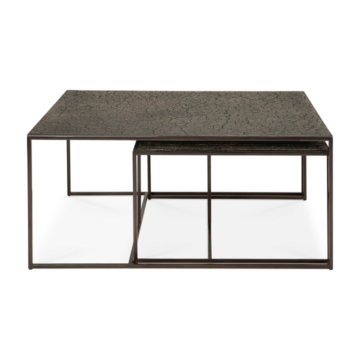Pentagon Nesting Coffee Table Set