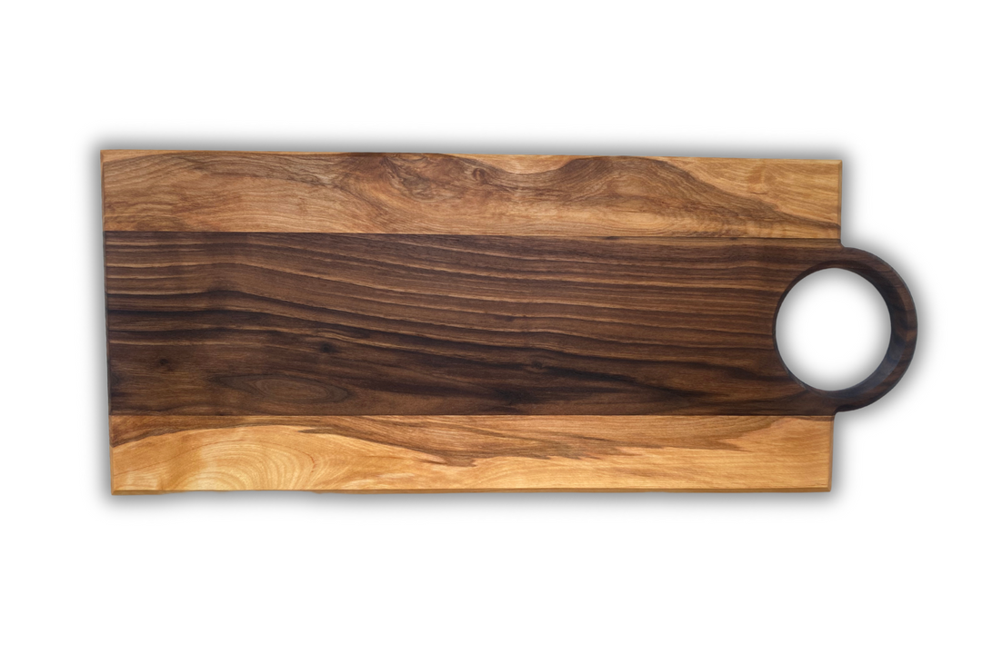 Serving Board - Birch & Walnut Wood DB25 - missing pic