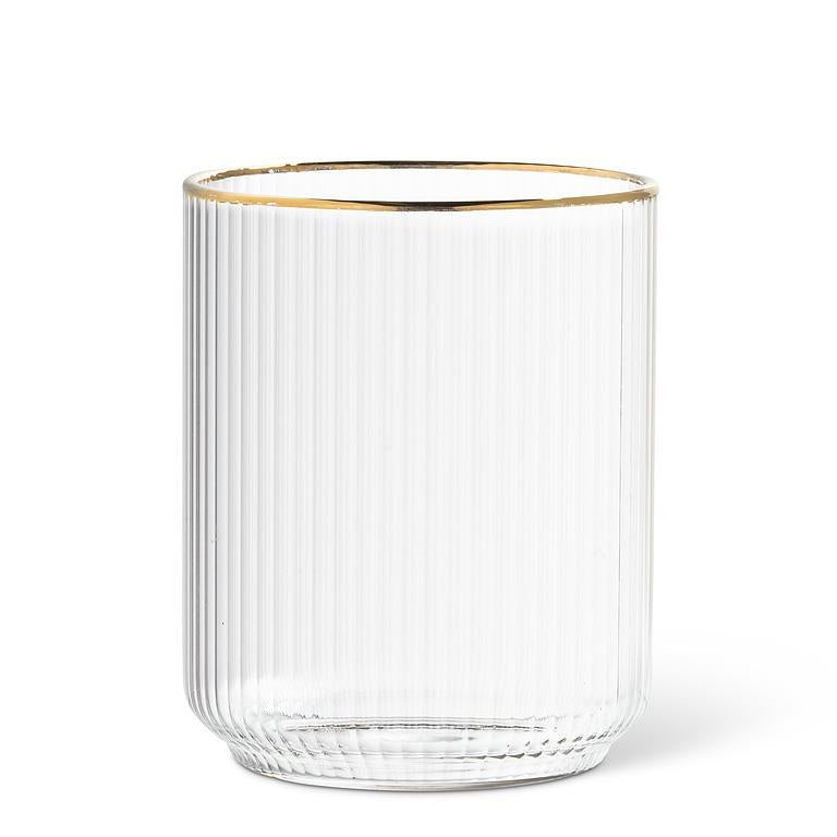 Gold Rim Tumbler