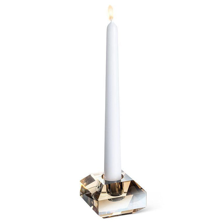 Flat Cut Taper Candle Holder