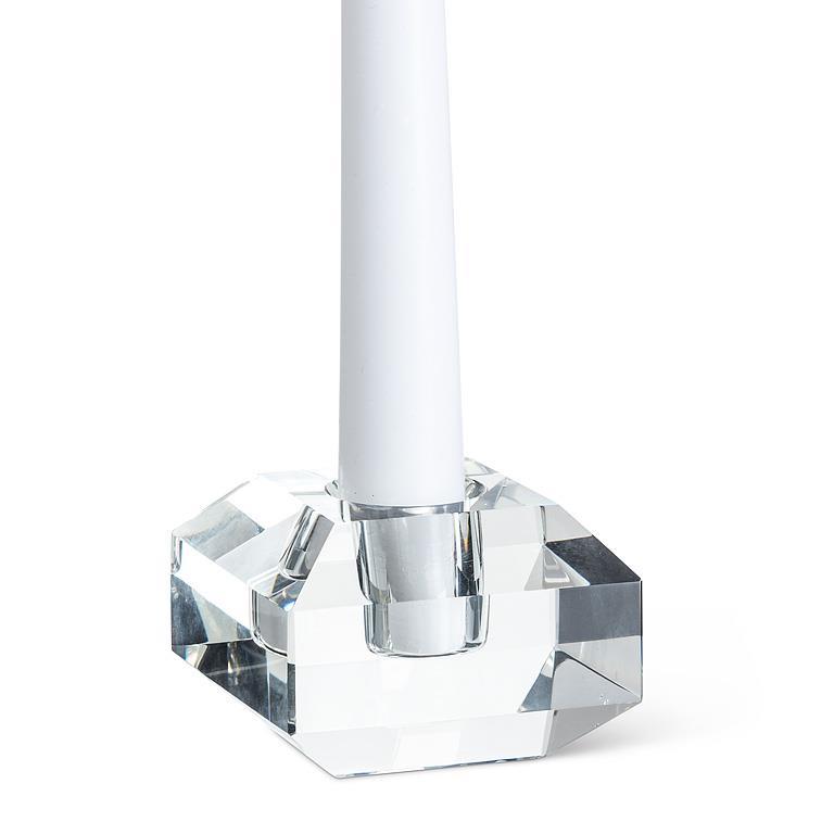 Flat Cut Taper Candle Holder