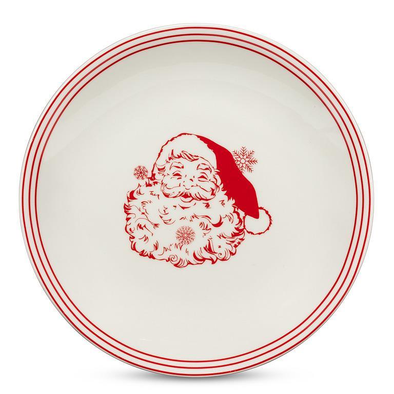 Vintage Santa Small Plate