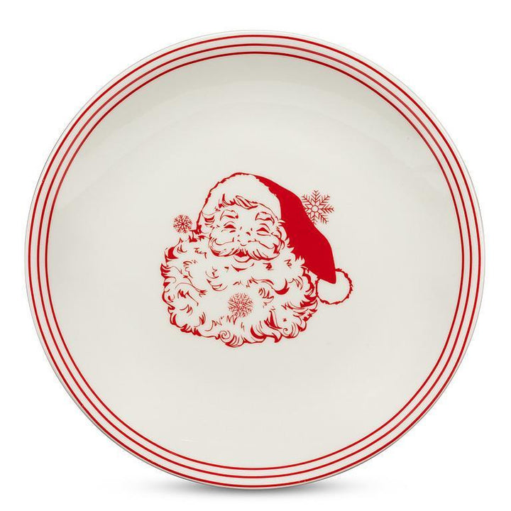 Vintage Santa Small Plate