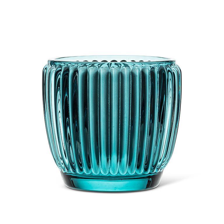 Small Ribbed Votive 3"