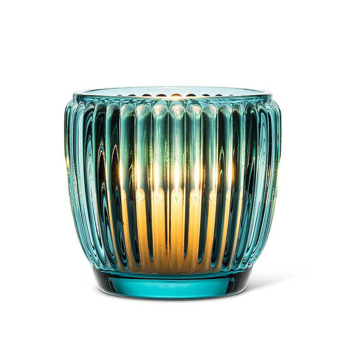 Small Ribbed Votive 3"