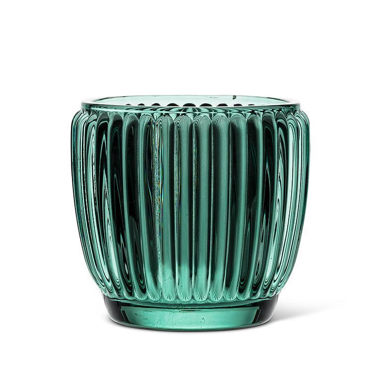 Small Ribbed Votive 3"